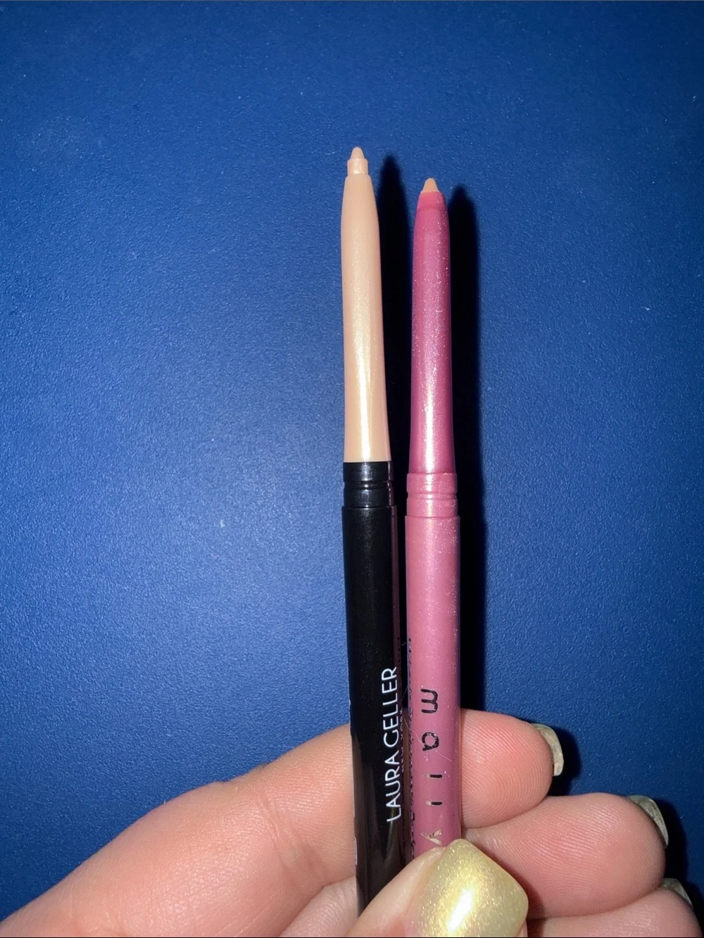 Laura Geller and Mally Eyeliner and lip liners Pencils